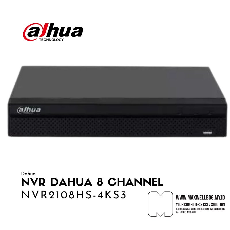 DAHUA NVR2108HS-4KS3