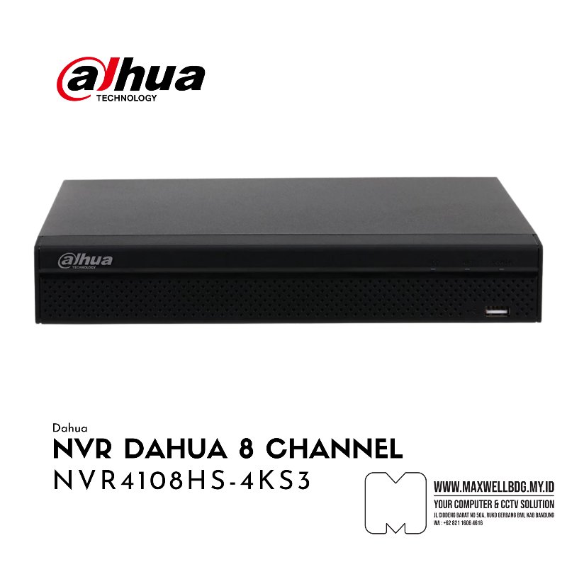DAHUA NVR4108HS-4KS3